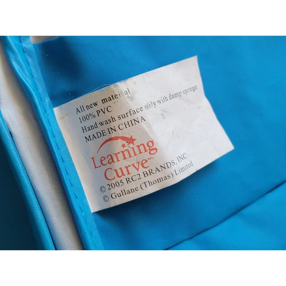 Vintage Thomas & Friends Wooden Railway Carry Case‎ Bag Learning Curve 2005 Blue